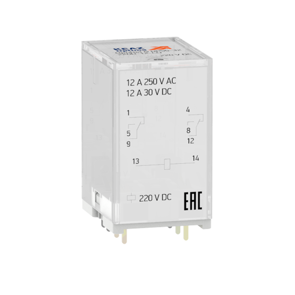 Реле промежуточное OptiRel G RP55-32-240-12-CO КЭАЗ 281069