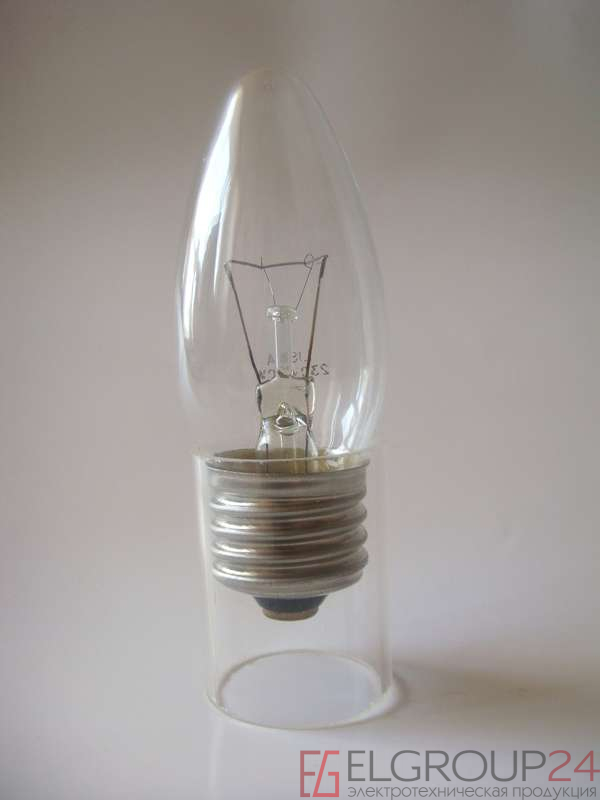 Лампа накаливания ДС 60Вт E27 (верс.) Лисма 327301200