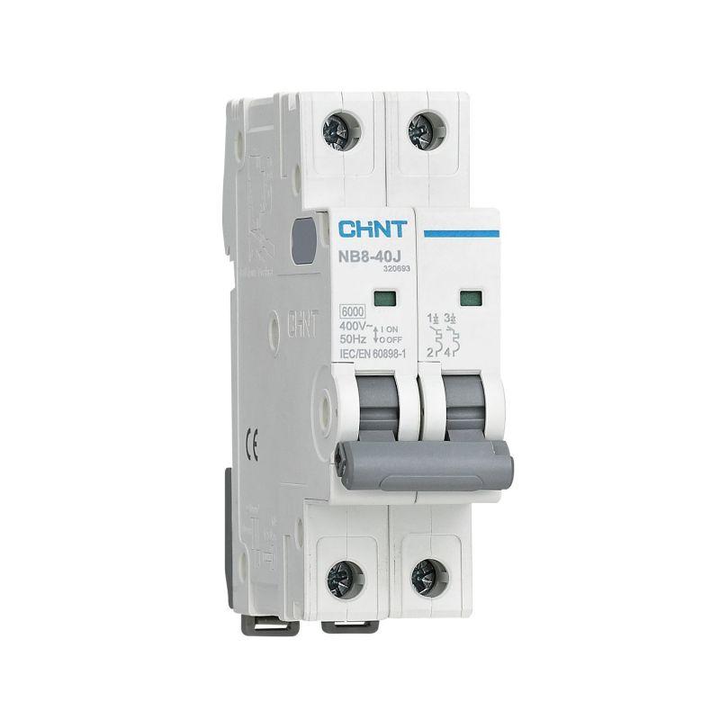 CHINT Выключатель автоматический 2п 1А 6кА NB8-40J х-ка C (R) 320683