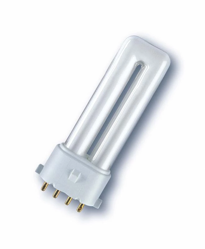 Лампа люминесцентная компакт. DULUX S/E 11W/840 2G7 10х1 RU OSRAM LEDVANCE 4099854123641