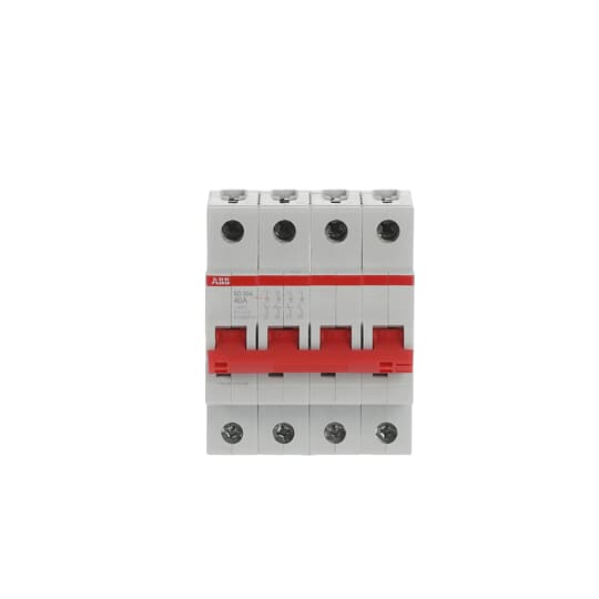 Рубильник 4п SD204/40 рычаг красн. ABB 2CDD284101R0040