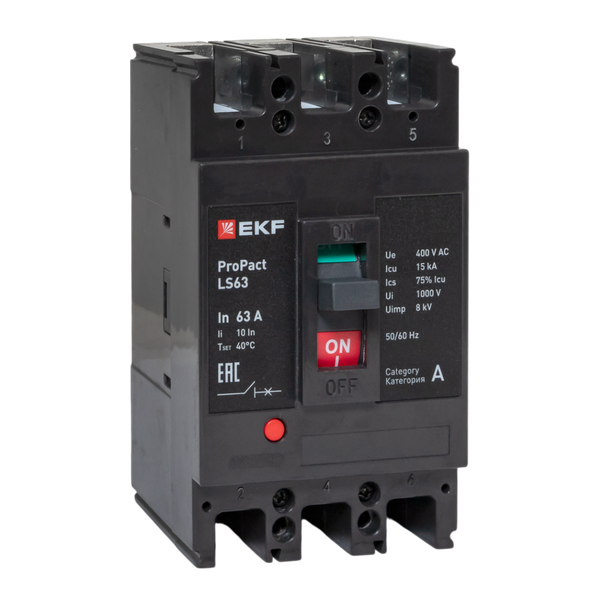 Фото EKF mccb-63-15-3-63-ls