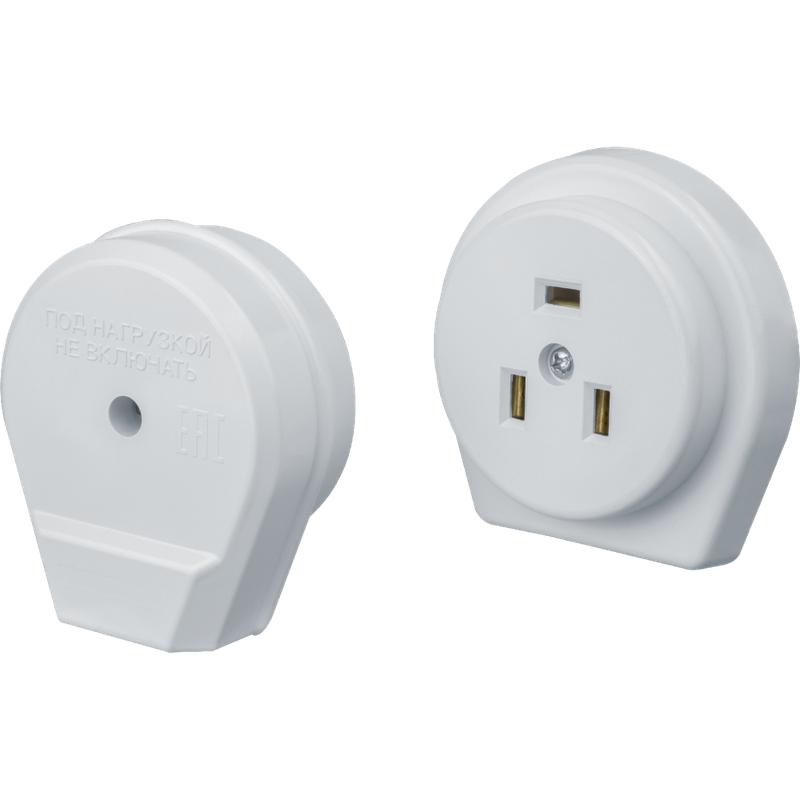NAVIGATOR Розетка 14 346 NCA-C01-32A-250-WH IP20 бел. Navigator 14346