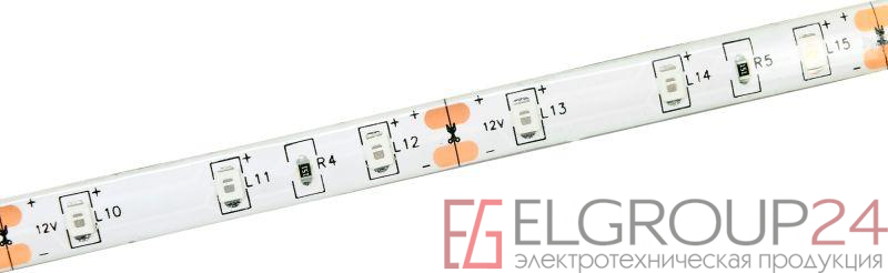 Лента светодиодная LED LSR-2835B60-4.8-IP65-12В (уп.5м) IEK LSR1-7-060-65-3-05