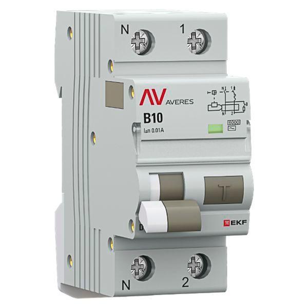 Фото EKF rcbo6-1pn-10B-10-ac-av
