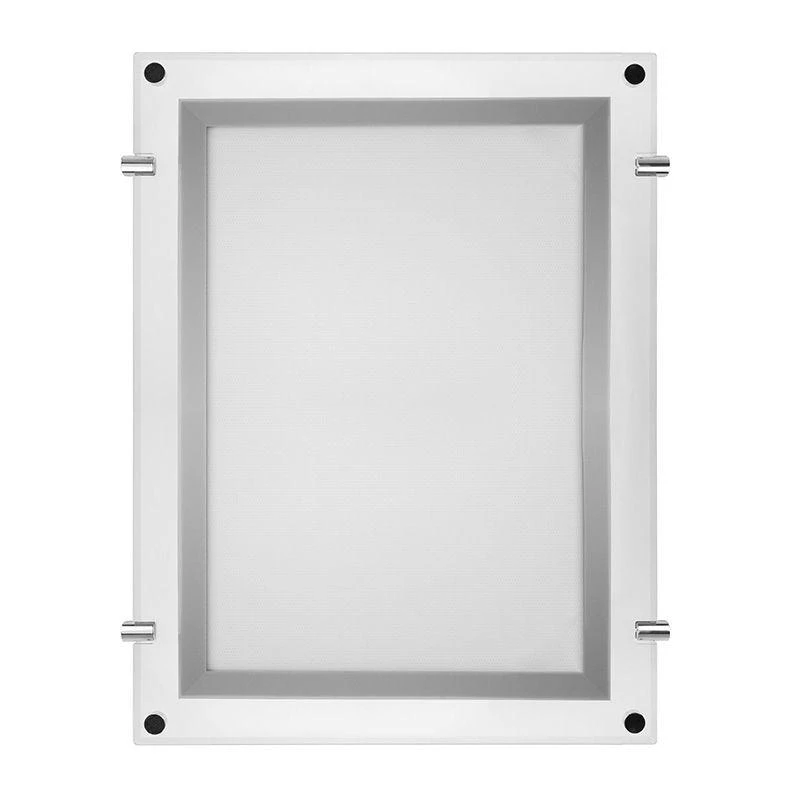 Панель светодиодная световая бескаркасная тонкая Постер Crystalline Round настенные d600 15Вт Rexant 670-1263