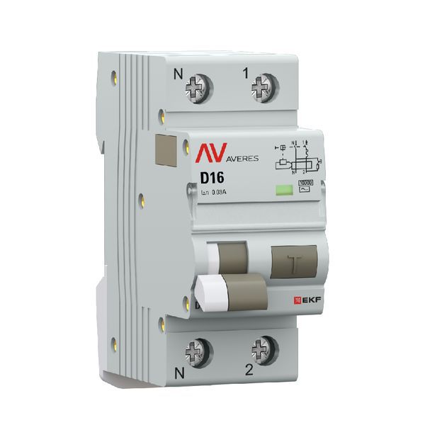 Фото EKF rcbo10-1pn-16D-30-ac-av