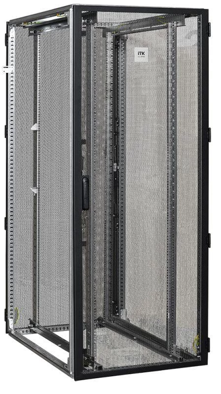 Шкаф серверный 19дюйм 42U 800х1200мм двухдверный черн. by ZPAS ITK ZP05-42U-0812-P2P
