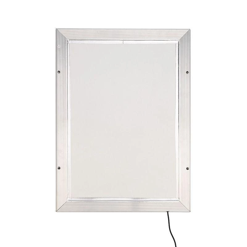 Панель светодиодная световая подвесная односторонняя Постер Clip 420х594 (тросы 2шт х 2м с креплениями к плоскости) Rexant 670-1207