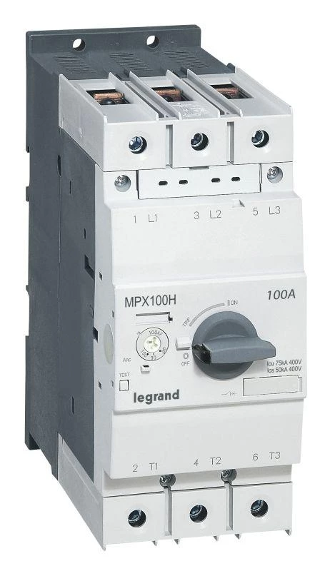 Выключатель автоматический для защиты двигателя 26А 100кА MPX3 T100H Leg 417372