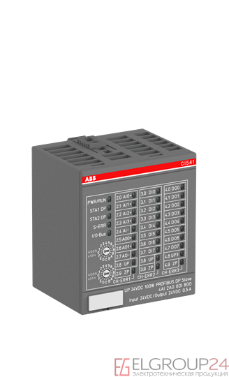 Модуль интерфейсный 8DI/8DO/4AI/2AO CI541-DP ABB 1SAP224100R0001