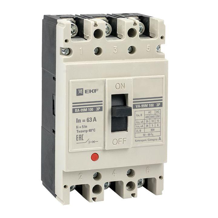 Фото EKF mccb99-4P5In100-32m