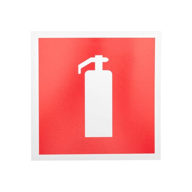 Табличка ПВХ знак пожарной безопасности "Огнетушитель" 200х200мм Rexant 56-0051-2