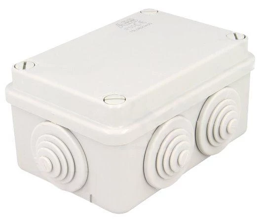 Коробка распределительная 105х70х50мм IP55 гермет. с вводами пласт. винт ABB 1SL0820A00