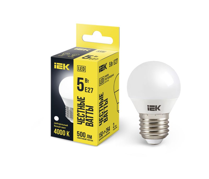 Фото IEK LLE-G45-5-230-40-E27