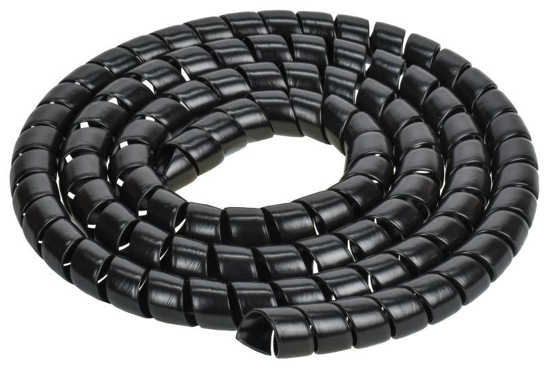 IEK Спираль монтажная СПГ-25 черн. (уп.2м)  USWB1-25-02-K02