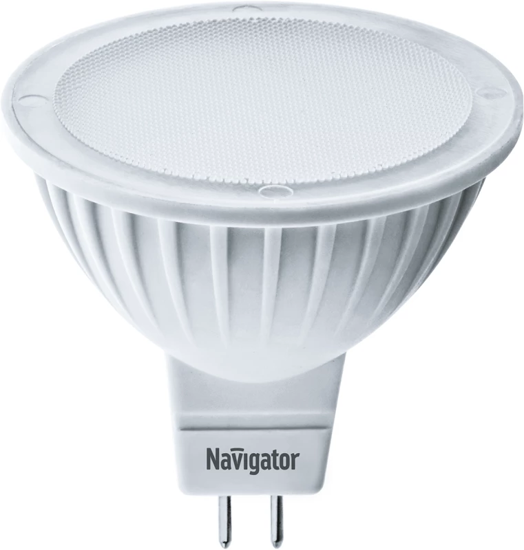 Лампа светодиодная 61 383 NLL-MR16-7-230-4K-GU5.3-DIMM 7Вт рефлектор матовая 4000К нейтр. бел. GU5.3 530лм 220-240В Navigator 61383