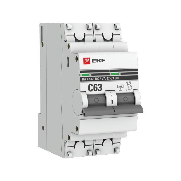 Фото EKF mcb4763-DC-2-63C-pro