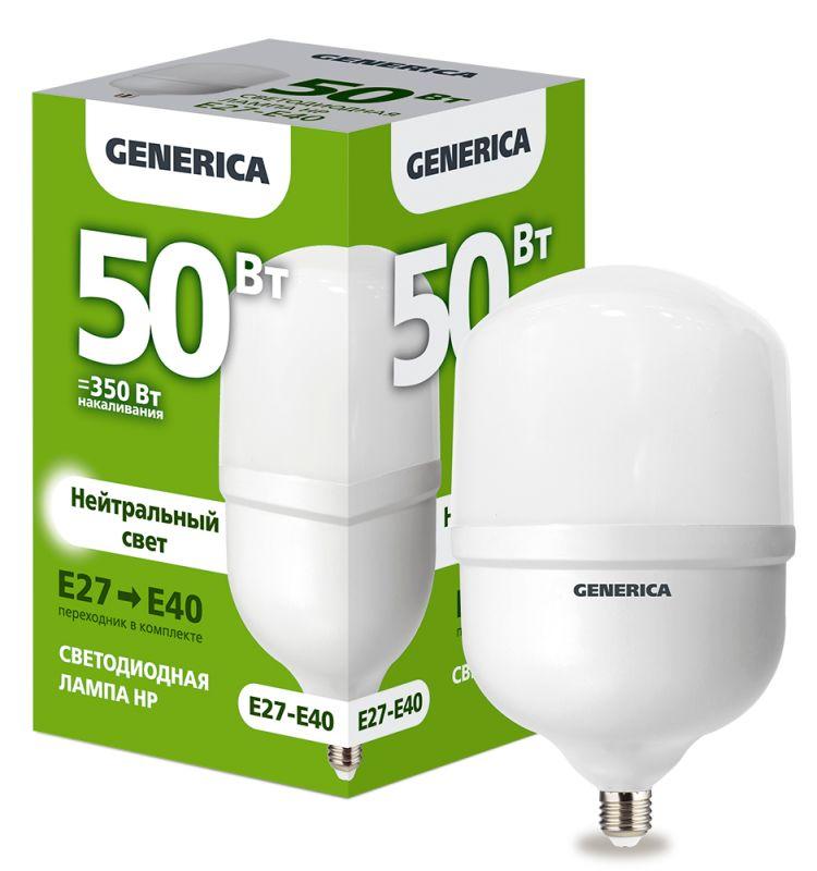 Фото GENERICA LL-HP-50-230-40-E27-E40-G