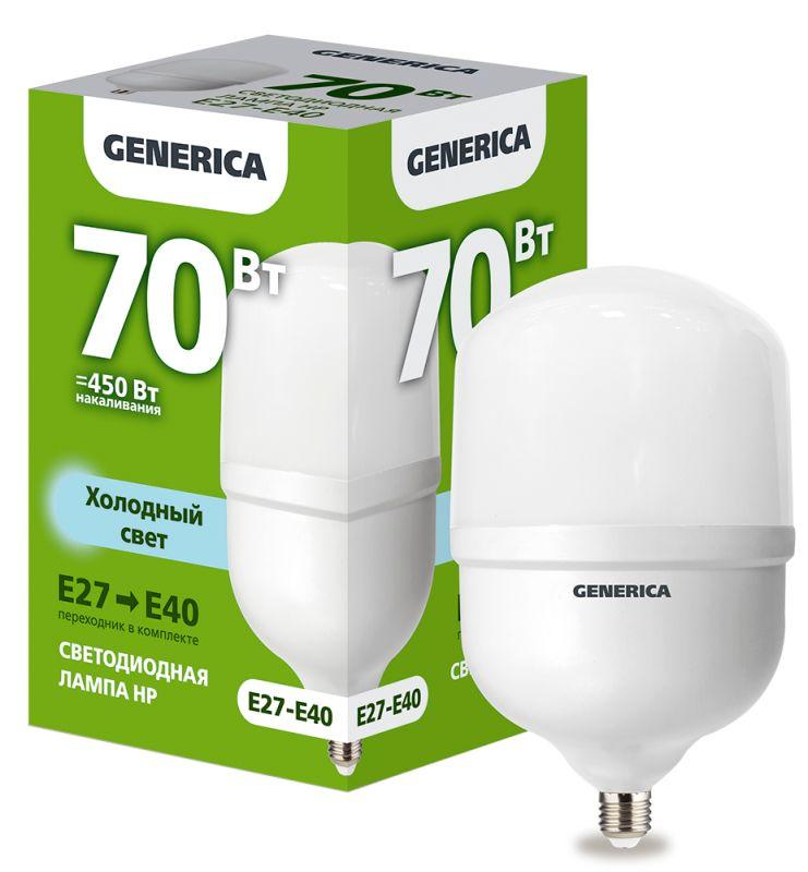 Фото GENERICA LL-HP-70-230-65-E27-E40-G