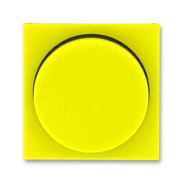 Накладка Levit для светорегулятора поворотного желт./дым. черн. ABB 2CHH940123A4064