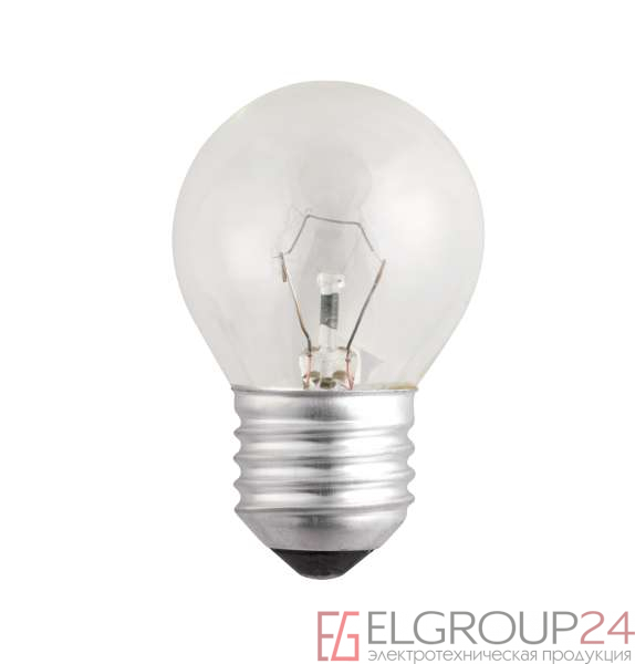 Лампа накаливания P45 240V 40W E27 clear JazzWay 3320263