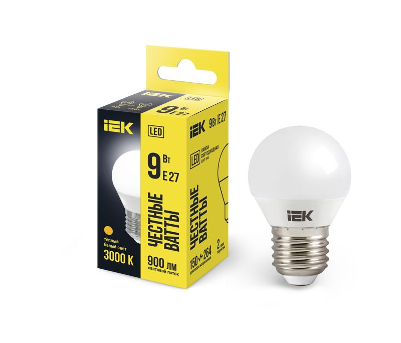 Фото IEK LLE-G45-9-230-30-E27