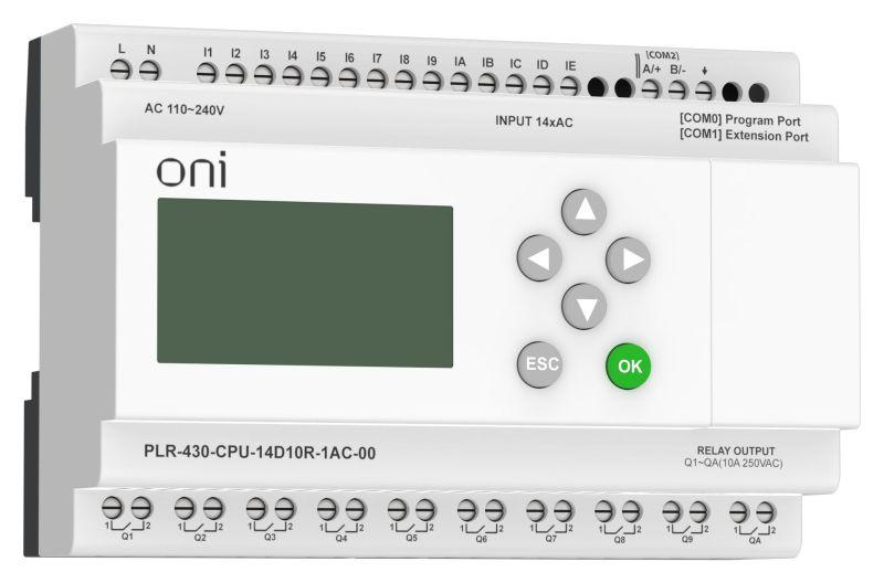 Фото ONI PLR-430-CPU-14D10R-1AC-00