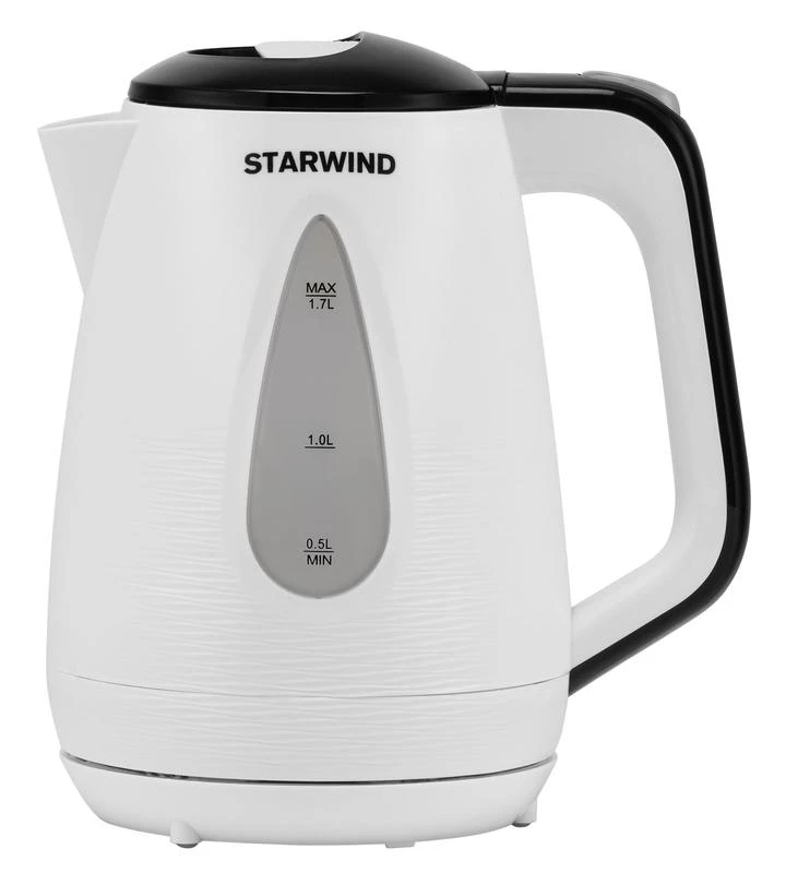 Чайник электрический SKP3213 1.7л 2200Вт бел./черн. (корпус пластик) STARWIND 1416522 0