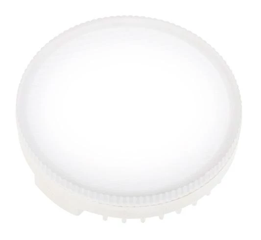 Лампа светодиодная PLED-DIM 8Вт таблетка матовая 3000К тепл. бел. GX53 640лм 230В/50Гц диммир. JazzWay 5014107