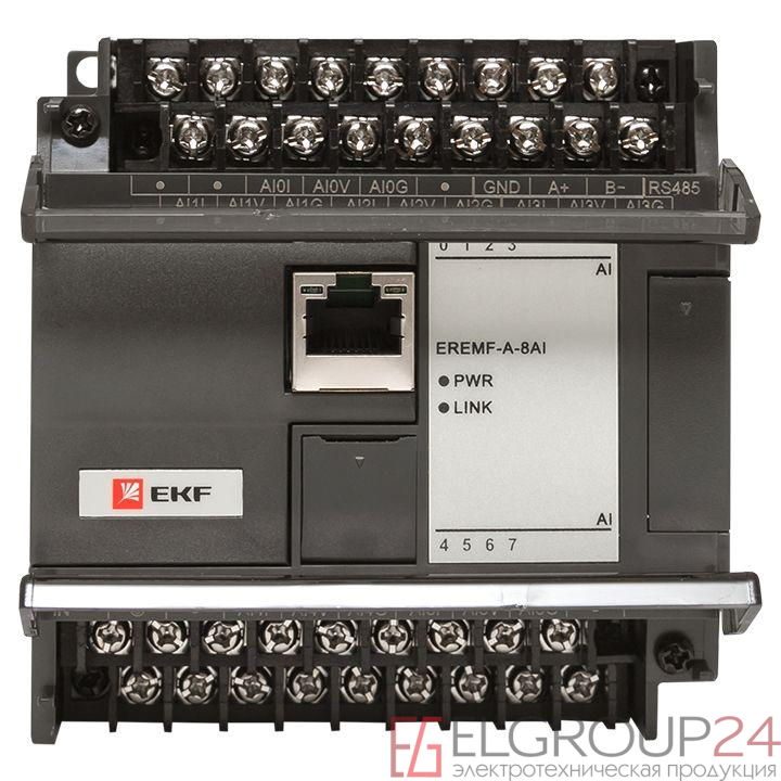 Модуль аналогового ввода EREMF 8 PRO-Logic EKF EREMF-A-8AI 7