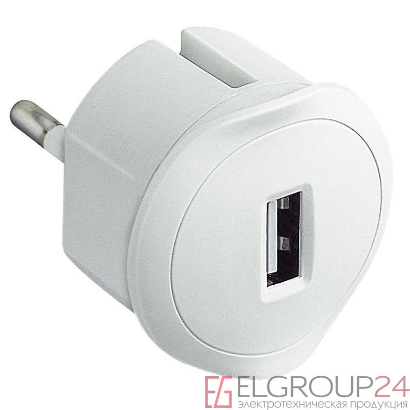 Устройство USB для зарядки 1.5А бел. Leg 050680