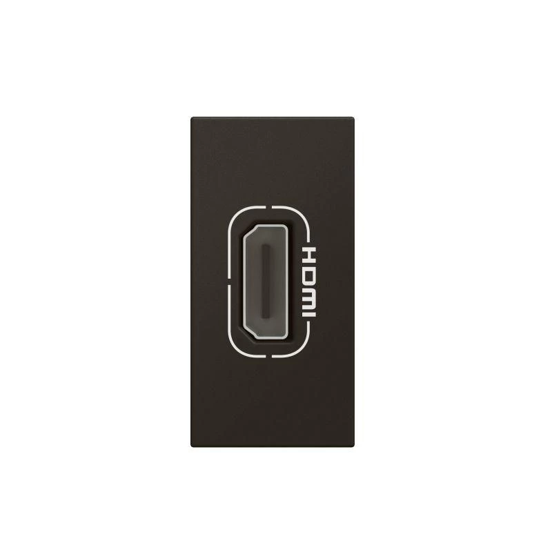 Розетка 1мод. HDMI Mosaic со шнуром черн. Leg 079478L