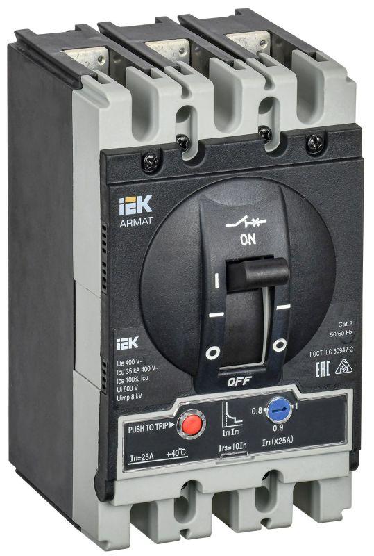 Фото IEK AR-MCCB-3S-035-0025A-ATUC