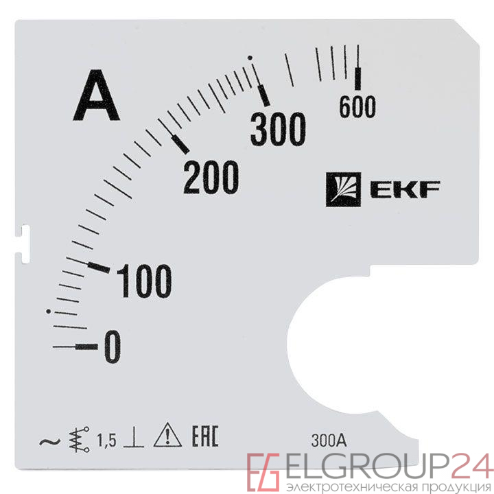 Шкала сменная для A961 300/5А-1.5 PROxima EKF s-a961-300