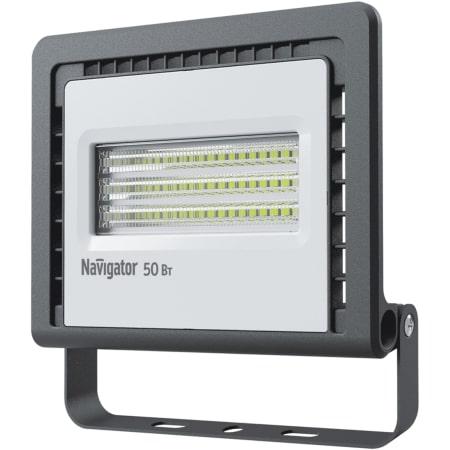 NAVIGATOR Прожектор светодиодный 14 146 NFL-01-50-6.5K-LED 50Вт 6500К IP65 4100лм черн. Navigator 14146