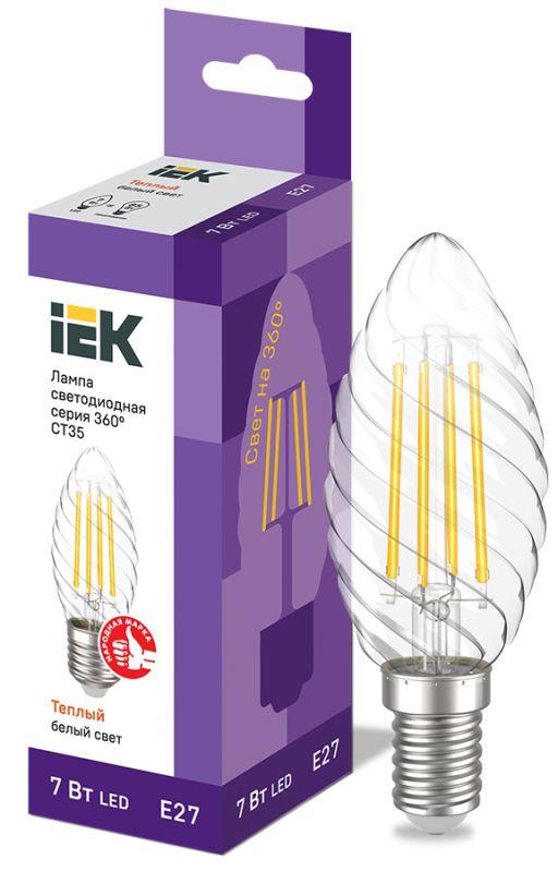 Фото IEK LLF-CT35-7-230-30-E27-CL