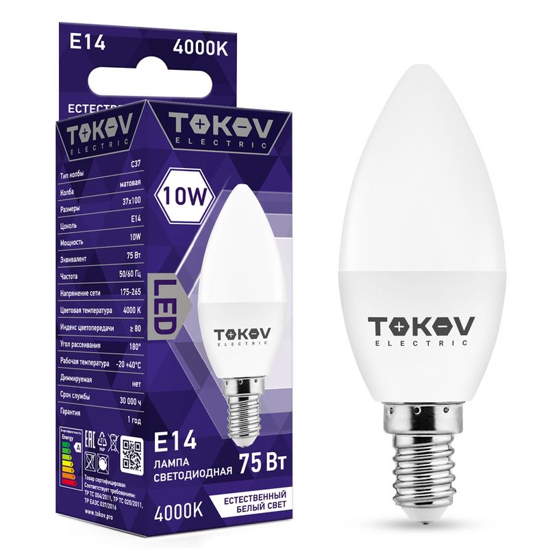 Фото TOKOV ELECTRIC TKE-C37-E14-10-4K