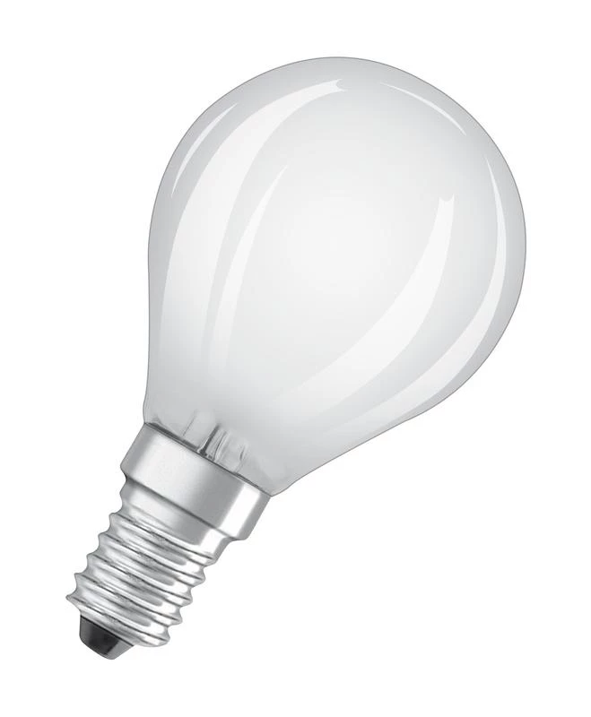 Лампа светодиодная филаментная LED Star P 4Вт (замена 40Вт) прозр. 2700К тепл. бел. E14 470лм угол пучка 300град. 220-240В (уп.2шт) OSRAM 4058075132894