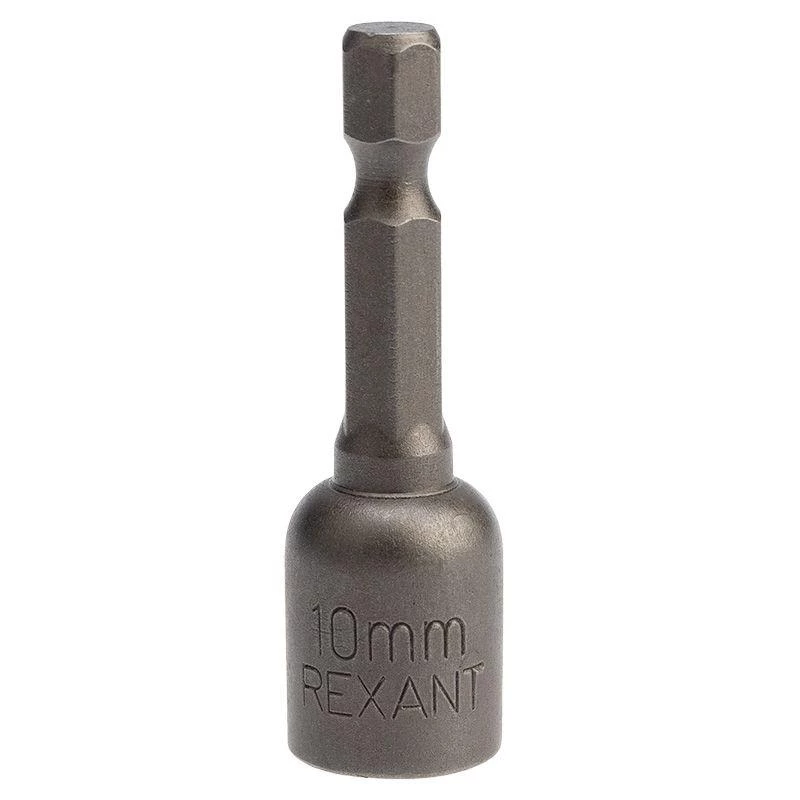 Ключ-насадка 10х48мм 1/4" магнитная (уп.20шт) Rexant 92-0402