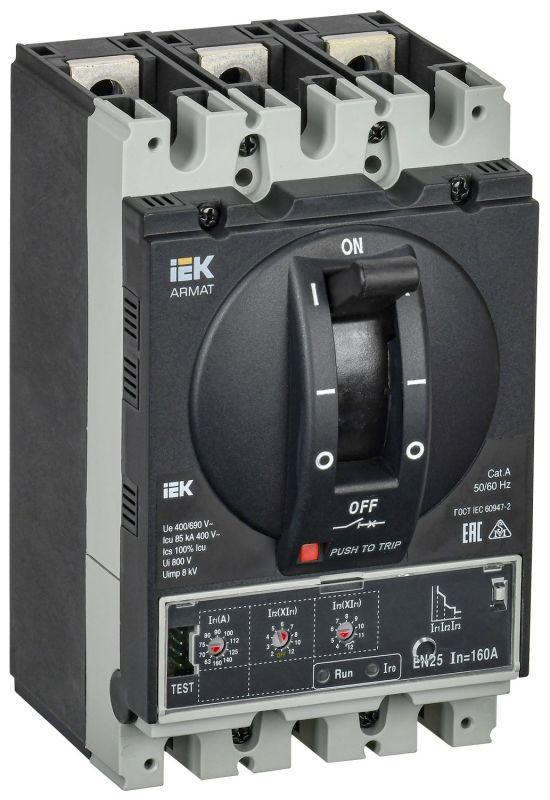 Фото IEK AR-MCCB-3D-085-0160A-ELSC