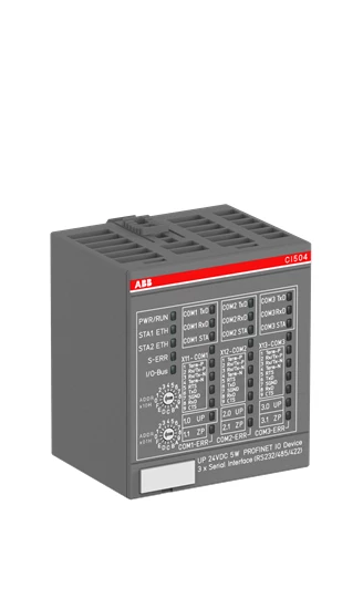 Модуль интерфейсный 3хRS232/RS485 CI504-PNIO ABB 1SAP221300R0001