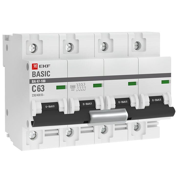 Фото EKF mcb47100-4-63C-bas