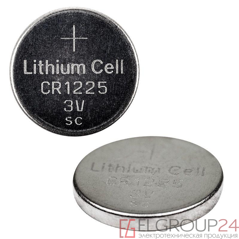 Элемент питания литиевый CR1225 3В 48мА.ч (блист.5шт) Rexant 30-1103