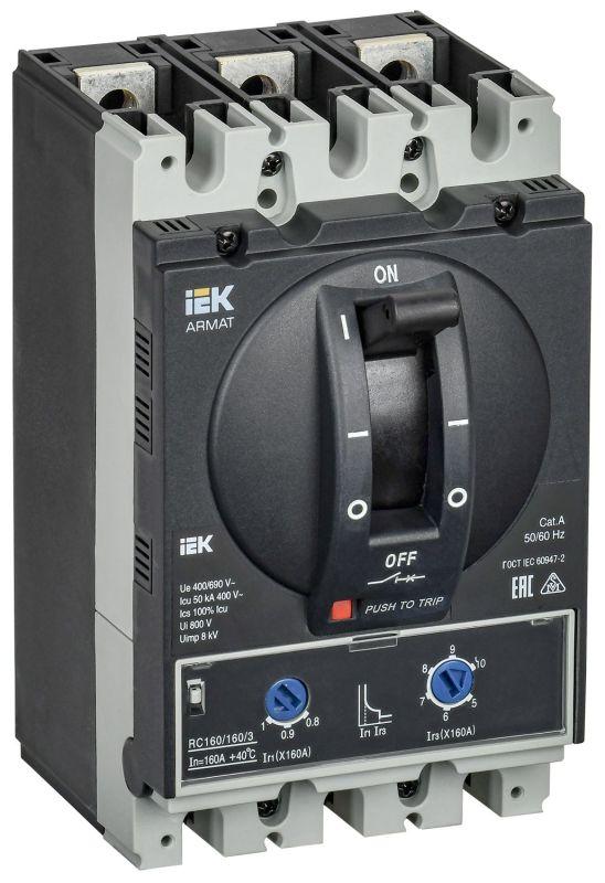 Фото IEK AR-MCCB-3D-050-0160A-ATUC