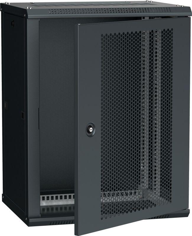 ITK Шкаф LINEA W 12U 600х450мм перфорир. дверь RAL9005 LWR5-12U64-PF