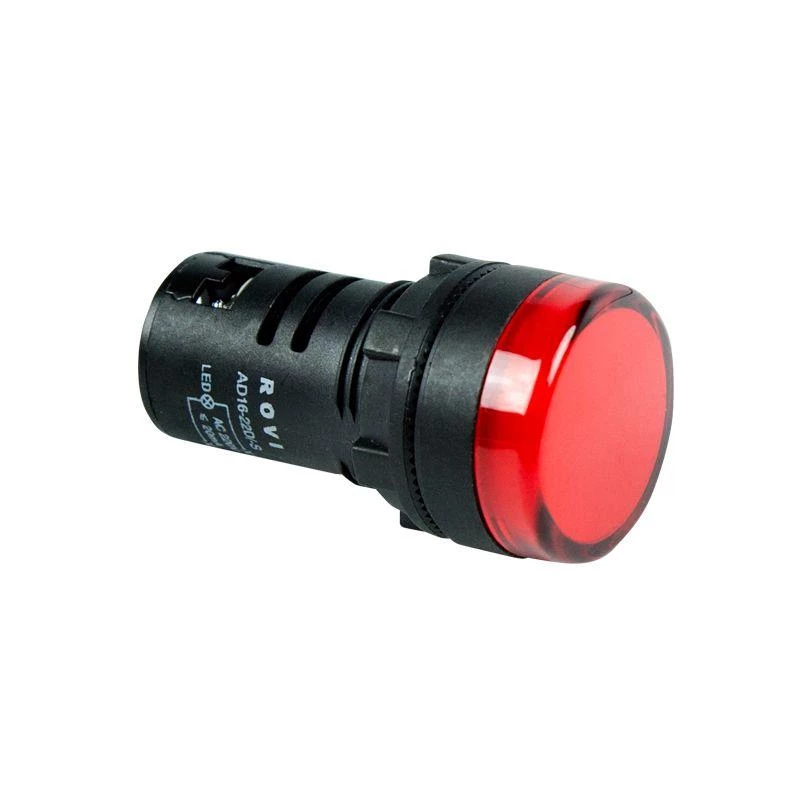 Индикатор d30 220В красн. LED (RWE-618) Rexant 36-3380