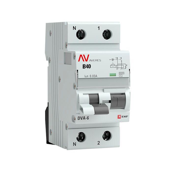 Фото EKF rcbo6-1pn-40C-30-ac-av