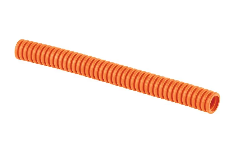 Труба гофрированная ПП легкая d20мм с протяжкой (уп.100м) Ruvinil 42001
