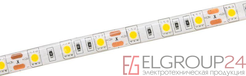 Лента светодиодная LED LSR-5050WW60-14.4-IP65-12В (уп.3м) IEK LSR2-1-060-65-3-03